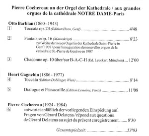 10351 Pierre Cochereau an der Orgel der Kathedrale Notre Dame Paris