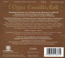 Laden Sie das Bild in den Galerie-Viewer, 10761 L&#39;Orgue Cavaillé-Coll - Klangdokumentation von 34 Orgeln - 6 CDs
