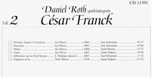 Laden Sie das Bild in den Galerie-Viewer, 11391 Daniel Roth spielt César Franck Vol. 2