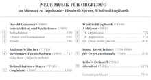 Load image into Gallery viewer, 12071 Neue Musik für Orgelduo im Münster zu Ingolstadt