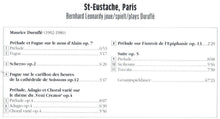 Load image into Gallery viewer, 12531 St. Eustache, Paris - Bernhard Leonardy spielt Duruflé