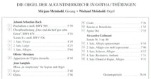 Laden Sie das Bild in den Galerie-Viewer, 12601 Die Orgel der Augustinerkirche in Gotha/Thüringen