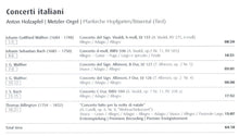 Laden Sie das Bild in den Galerie-Viewer, 12981 Concerti Italiani