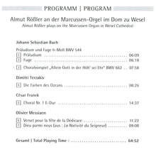 Laden Sie das Bild in den Galerie-Viewer, 13071 Almut Rössler an der Marcussen-Orgel im Dom zu Wesel