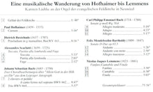 Laden Sie das Bild in den Galerie-Viewer, 13451 Eine musikalische Wanderung von Hofhaimer bis Lemmens