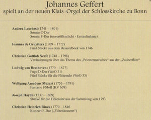 13841 Johannes Geffert - eine Coproduktion mit Deutschlandfunk (Digipak)