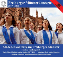 Load image into Gallery viewer, 15025 Mädchenkantorei am Freiburger Münster - Freiburger Münsterkonzerte 2017-2019 (2 CDs)