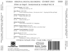 Load image into Gallery viewer, 15055 Flöte & Orgel - horizontal & vertikal Vol. II