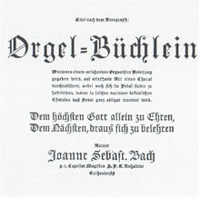 Load image into Gallery viewer, 50291 Neujahr bis Passion - Choralvorspiele und Vokalsätze aus dem Orgelbüchlein von J. S. Bach