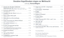 Laden Sie das Bild in den Galerie-Viewer, 50711 Dresdner Kapellknaben singen zur Weihnacht