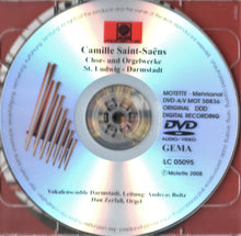 Laden Sie das Bild in den Galerie-Viewer, 50836 Camille Saint-Saëns - Chor- und Orgelwerke (2 CDs)