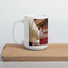 Laden Sie das Bild in den Galerie-Viewer, 15101 BACH VOL. 1 - ORGEL EPISCOPAL CHURCH OF THE TRANSFIGURATION (White glossy mug)
