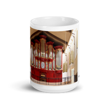 Laden Sie das Bild in den Galerie-Viewer, 15101 BACH VOL. 1 - ORGEL EPISCOPAL CHURCH OF THE TRANSFIGURATION (White glossy mug)