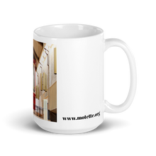 Laden Sie das Bild in den Galerie-Viewer, 15101 BACH VOL. 1 - ORGEL EPISCOPAL CHURCH OF THE TRANSFIGURATION (White glossy mug)