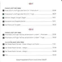 Load image into Gallery viewer, 15175 LISZT &amp; REUBKE - Great Organ Works (2 CDs)
