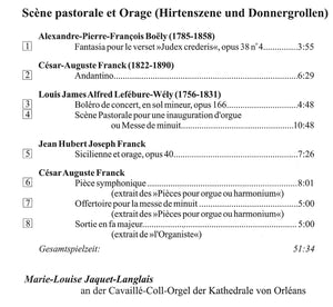 10571 Scène pastorale et orage - "Hirtenszene und Donnergrollen"