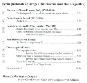 10573 Scène Pastorale et Orage (Hirtenszene und Donnergrollen) CD/DVD Audio
