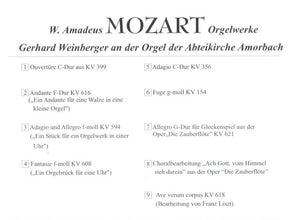 10811 W. A. Mozart - Orgelwerke