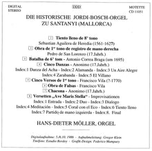 Laden Sie das Bild in den Galerie-Viewer, 11051 Die historische Jordi-Bosch-Orgel zu Santanyi (Mallorca)
