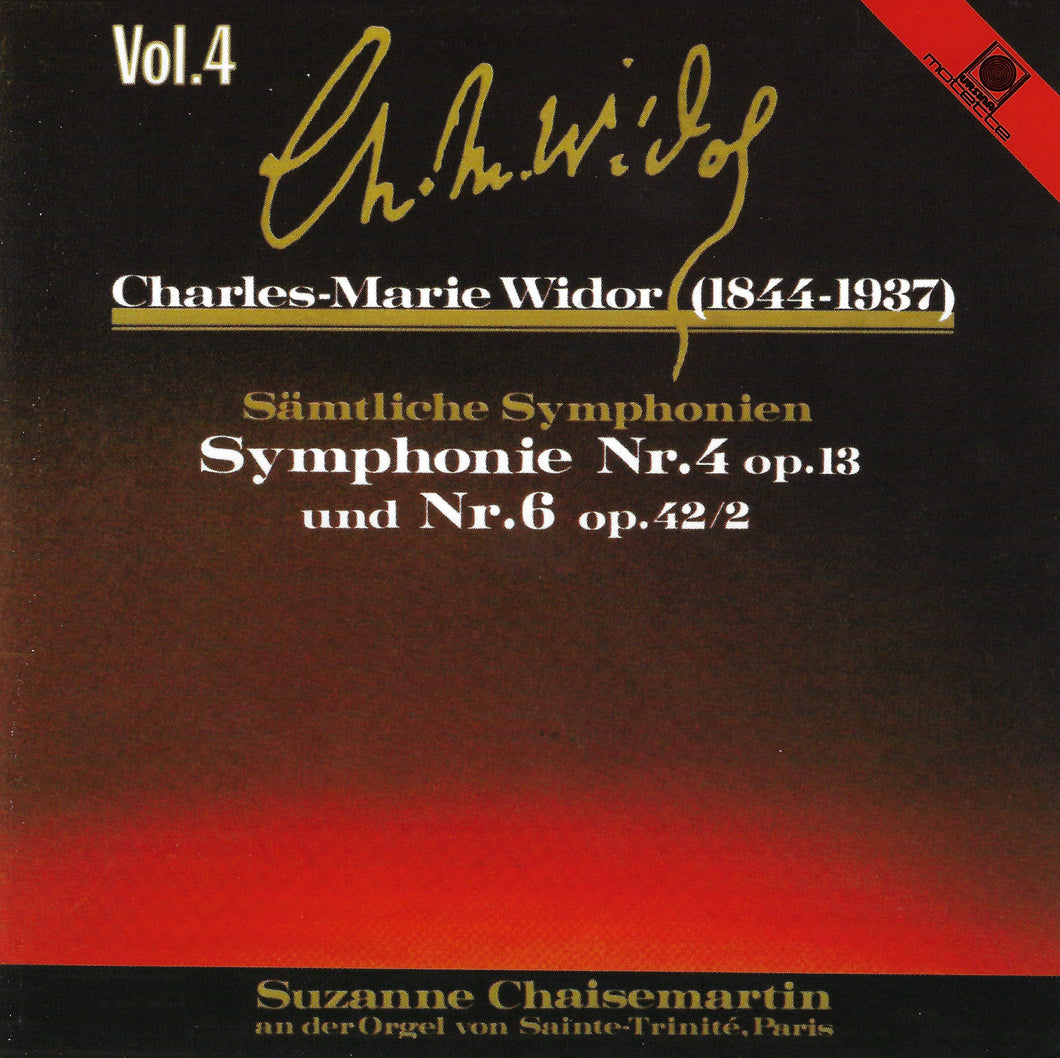 11131 Charles Marie Widor - Sämtliche Symphonien Vol. 4