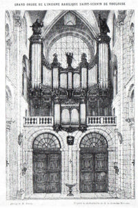 11451 Les Grandes Orgues Cavaillé-Coll de la Basilique Saint-Sernin de Toulouse 1889-1989