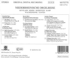 11711 Niederrheinische Orgelreise