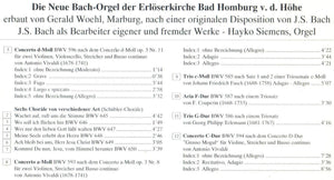 11741 Die neue Bach-Orgel der Erlöserkirche Bad Homburg v. d. Höhe