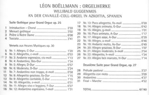 11751 Lèon Boëllmann: Orgelwerke