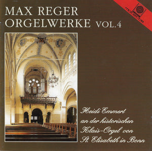 11981 Max Reger Orgelwerke Vol. 4