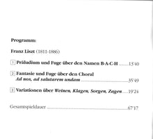 Laden Sie das Bild in den Galerie-Viewer, 12021 Daniel Roth spielt Franz Liszt
