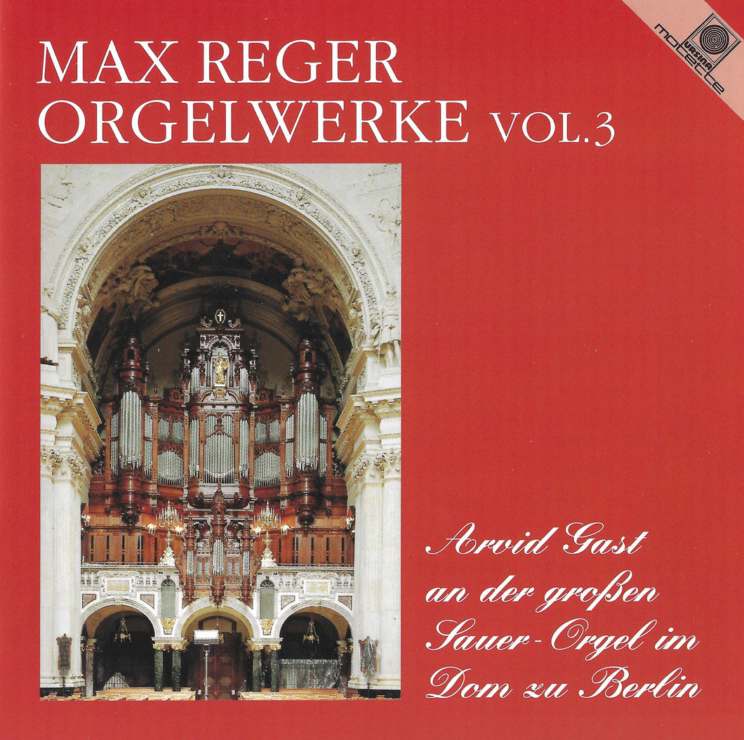 12041 Max Reger Orgelwerke Vol. 3
