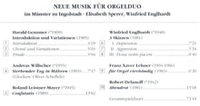 Load image into Gallery viewer, 12071 Neue Musik für Orgelduo im Münster zu Ingolstadt
