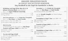 Laden Sie das Bild in den Galerie-Viewer, 12121 Johann Sebastian Bach im Spiegel der deutschen Romantik
