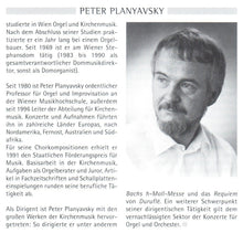 Laden Sie das Bild in den Galerie-Viewer, 12401 Peter Planyavsky spielt César Franck an der Rieger-Orgel des Stephansdoms zu Wien
