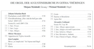 12601 Die Orgel der Augustinerkirche in Gotha/Thüringen