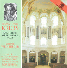 Laden Sie das Bild in den Galerie-Viewer, 12721 Johann Ludwig Krebs - Sämtliche Orgelwerke Vol. 2
