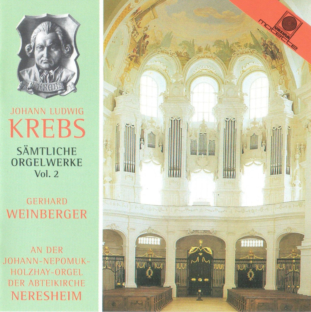 12721 Johann Ludwig Krebs - Sämtliche Orgelwerke Vol. 2