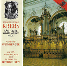 Laden Sie das Bild in den Galerie-Viewer, 12751 Johann Ludwig Krebs: Sämtliche Orgelwerke - Vol. 5
