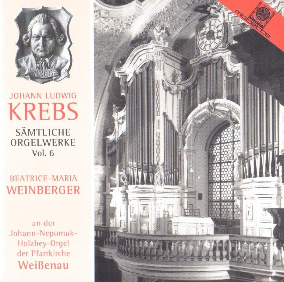 12761 Johann Ludwig Krebs: Sämtliche Orgelwerke Vol. 6