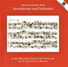 Laden Sie das Bild in den Galerie-Viewer, 12831 Johann Sebastian Bach -  Inventionen und Sinfonien
