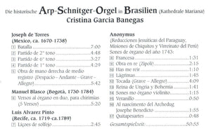 12901 Die historische Arp-Schnitger-Orgel in Brasilien (Kathedrale Mariana)