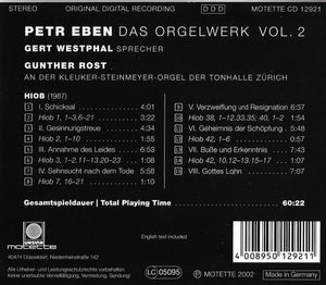 12921 PETR EBEN - Das Orgelwerk VOL. 2