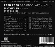 Load image into Gallery viewer, 12934 PETR EBEN - Das Orgelwerk VOL. 3
