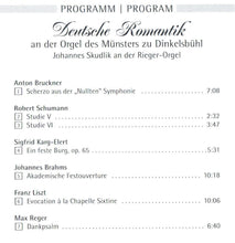 Laden Sie das Bild in den Galerie-Viewer, 13001 Deutsche Romantik an der Orgel des Münsters zu Dinkelsbühl
