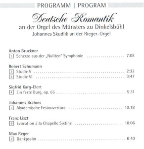 13001 Deutsche Romantik an der Orgel des Münsters zu Dinkelsbühl