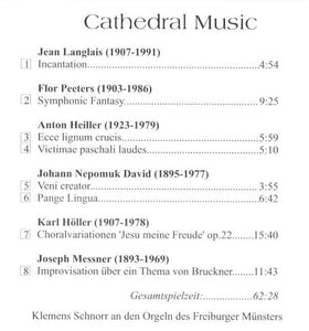 13236 Cathedral Music (CD/DVD)