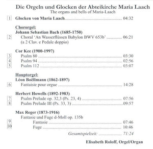 13311 Die Orgeln und Glocken der Abteikirche Maria Laach