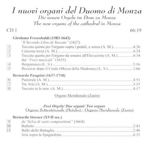 13361 Monza - I nuovi organi del Duomo (2 CDs)