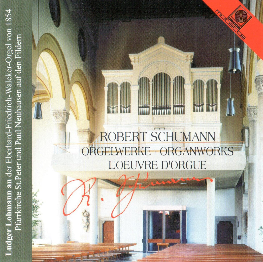 13411 Robert Schumann Orgelwerke/Organ Works
