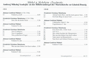 13611 Müthel & Mohrheim - Orgelwerke - 2 CDs